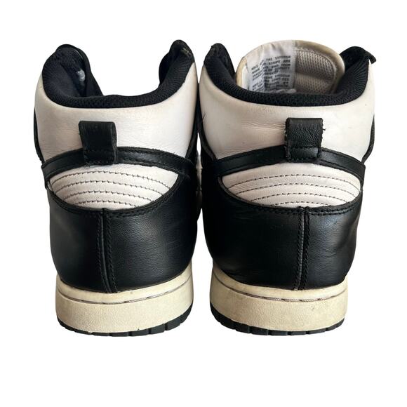 Nike Dunk High Black White DD1399-105 PANDA Size 11 Preowned - Picture 8 of 9
